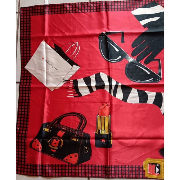 Pearl Miriam Scarf Wrap Macy's Way To Shop Perfume Heels Jewelry Sarong 28 x 70 - Picture 5 of 14